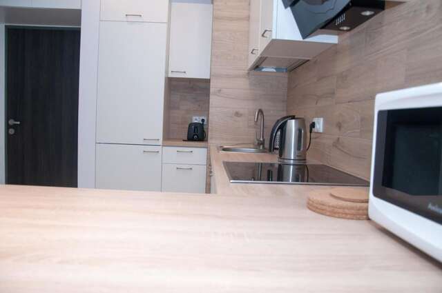 Апартаменты Apartament Obrzeżna 3 Deluxe Варшава-12